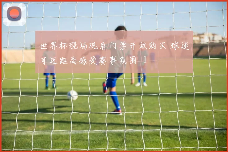 世界杯现场观看门票开放购买 球迷可近距离感受赛事氛围_1